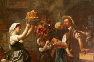 Happy Birthday, Daddy by Anton Heinrich Dieffenbach