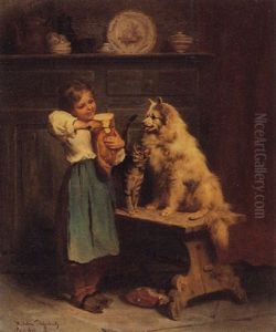 Afternoon Snack by Anton Heinrich Dieffenbach