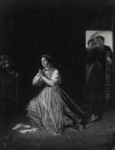 Der Tag Vor Der Hochzeit by Anton Heinrich Dieffenbach
