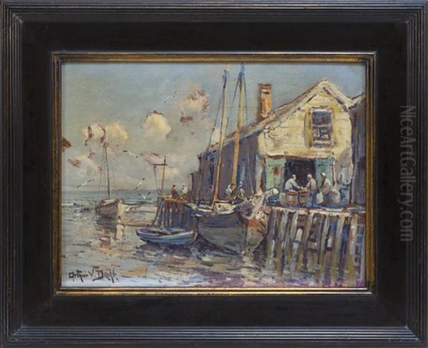 Wharf At Provincetown - view 1