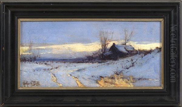 A House In Winter - view 1