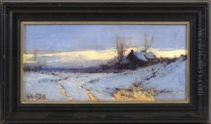 A House In Winter by Arthur Vidal Diehl