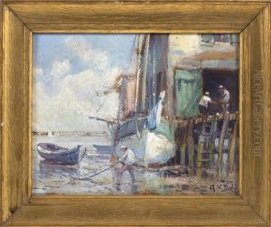 Docks Of Provincetown, Massachusetts