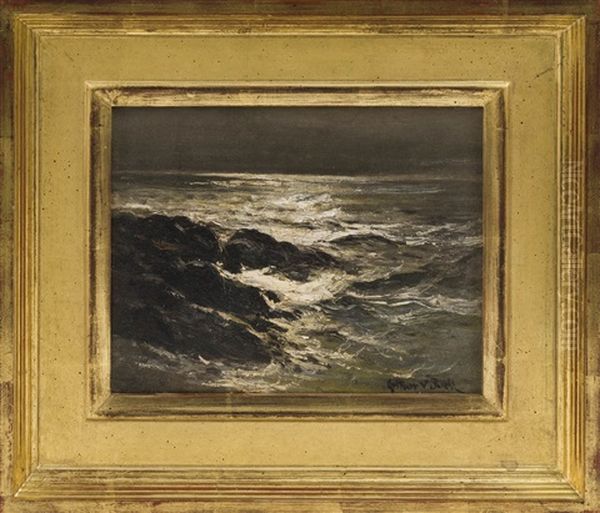 The Surf Under Moonlight - view 1