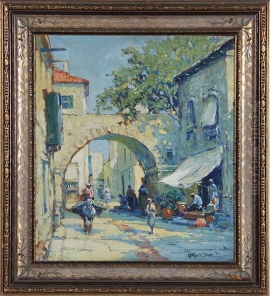 Orientalist Street Scene - view 1