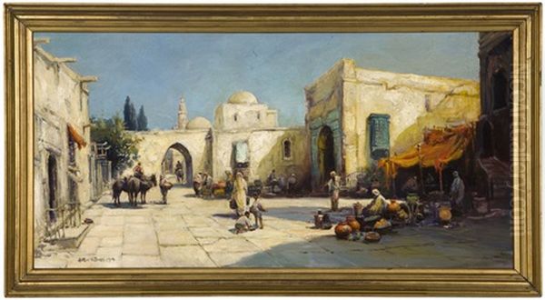 Moroccan Market Square - view 1