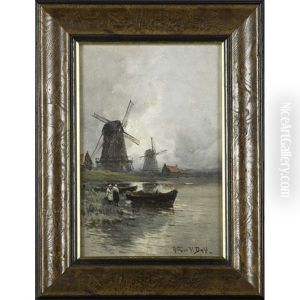 A Dutch Landscape by Arthur Vidal Diehl