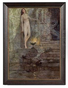 Night Scene With Nude Night Scene With Nude