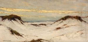 Sunset On The Dunes by Arthur Vidal Diehl
