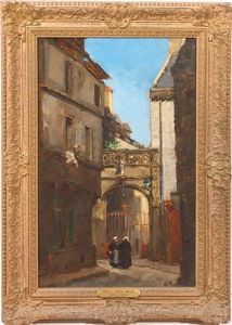 French Town by Arthur Vidal Diehl