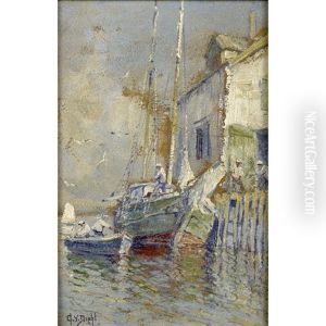 Untitled, Wharf Scene