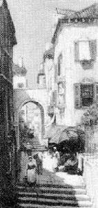 Naples Street Scene by Arthur Vidal Diehl