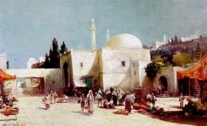 Scene D'algerie by Arthur Vidal Diehl