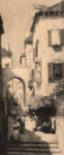 Naples Street Scene - view 1