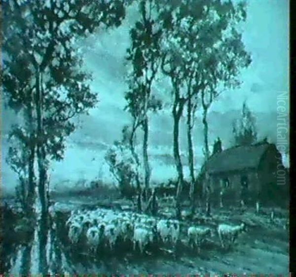 Tending The Sheep - view 1