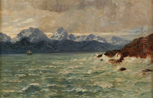 Raftsund Norwegen - view 1