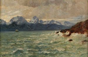 Raftsund Norwegen by Hanns Diehl-Wallendorf