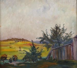 Doppelbild Landschaft by Hanns Diehl-Wallendorf