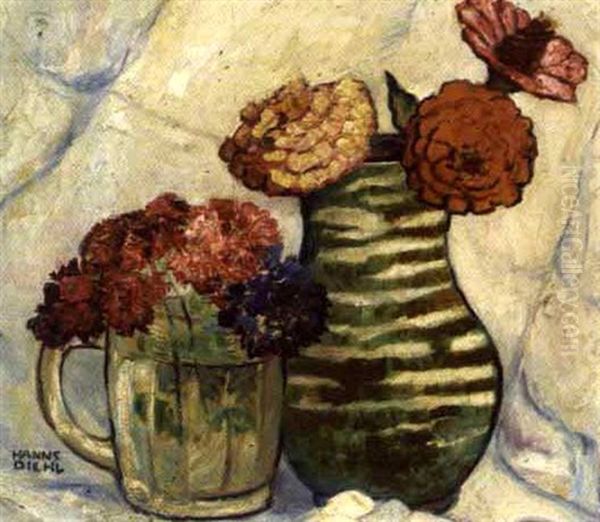 Blumen In Bauernkrug - view 1