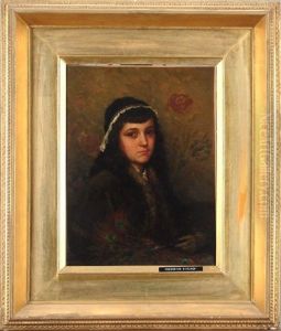 Portrait Of A Young Girl by Frederick Dielman