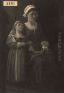 Mother And Daughter by Frederick Dielman