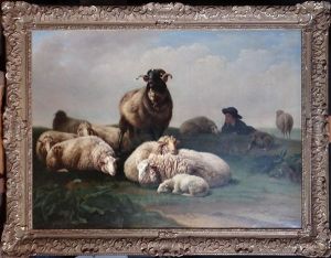 Berger Et Son Troupeau