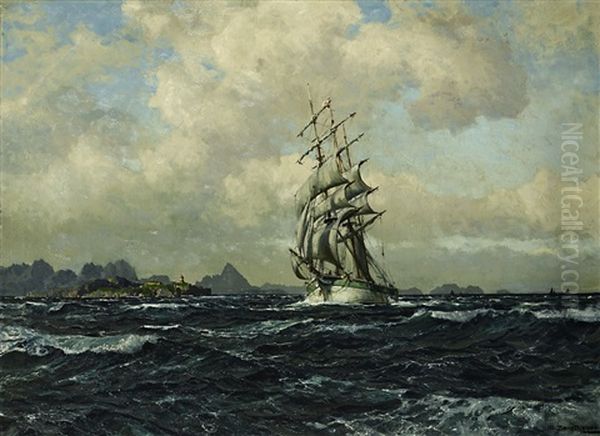 Segelschiff An Der Kuste - view 1