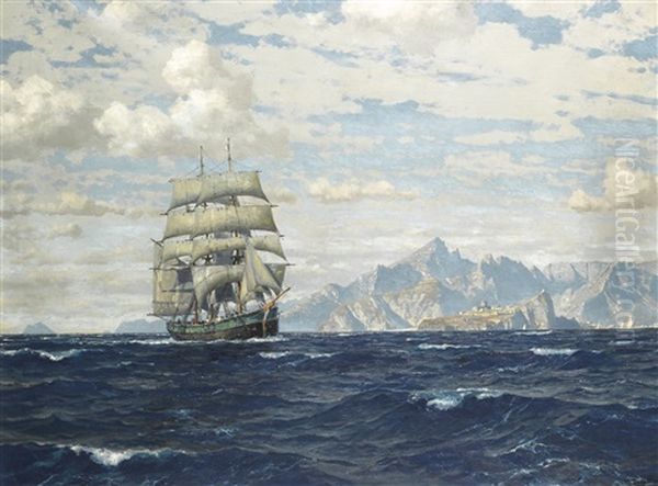 Tall Ship Off Crete - view 1