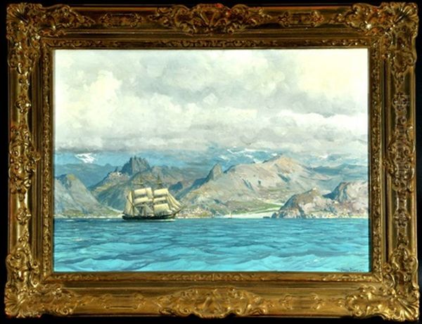 Zweimaster Vor Der Kalabrischen Kuste - view 1