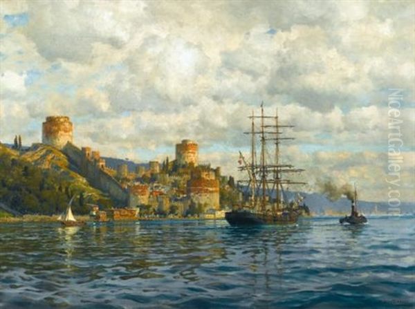 View Of The Bosphorus With Rumelihisari - view 1