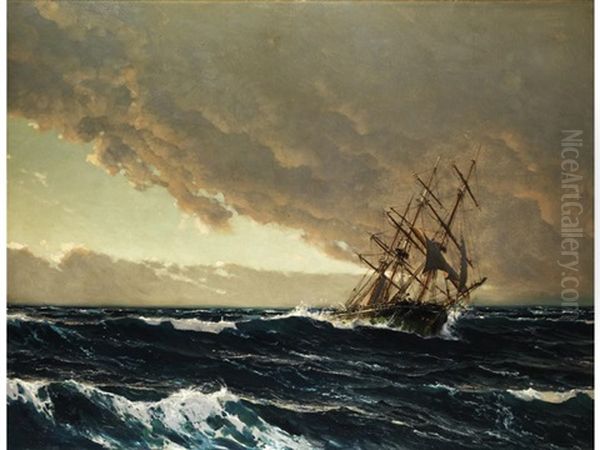 Segelschiff Auf Hoher See - view 1