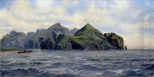 Vue D'une Cote Escarpee by Michael Zeno Diemer