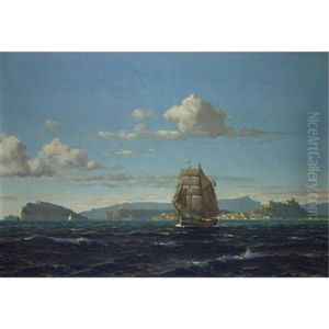A Brigantine Entering The Dardanelles A Brigantine Entering The Dardanelles