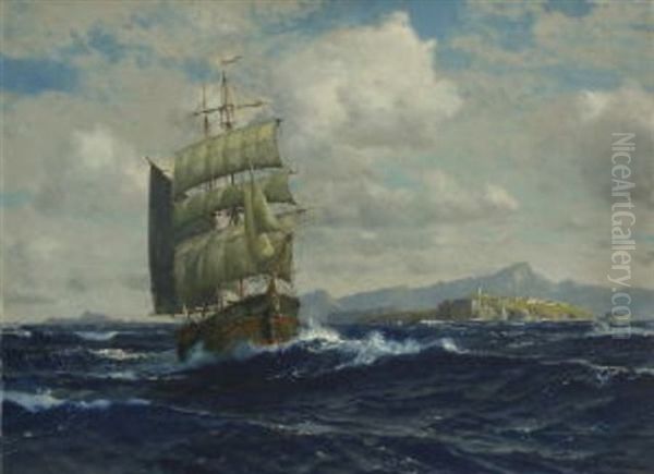 Segelschiff Vor Der Kuste - view 1