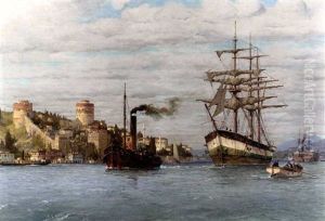 Entrance To The Bosphorus by Michael Zeno Diemer