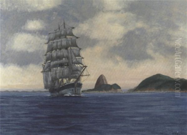 A Clipper Off Rio De Janeiro - view 1