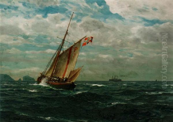 A Norwegian Lobster Boat - view 1