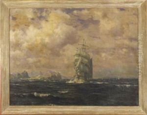 Two-masted Ship On The Mediterranean Two-masted Ship On The Mediterranean