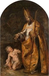 Saint Augustin by Abraham van Diepenbeeck