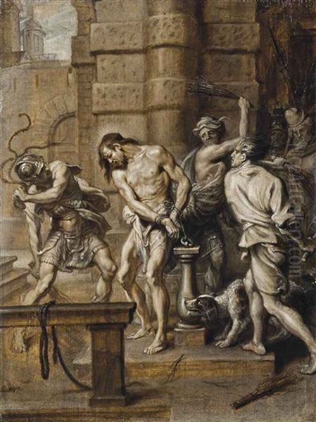 The Flagellation, En Brunaille - view 1