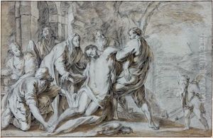 La Deposition Du Christ by Abraham van Diepenbeeck