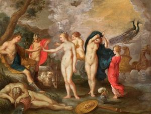 Das Urteil Des Paris by Abraham van Diepenbeeck