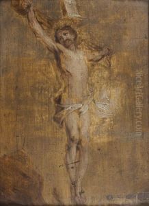 Le Christ En Croix by Abraham van Diepenbeeck