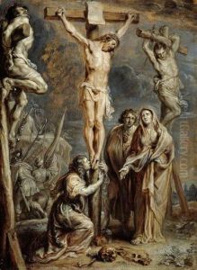 The Crucifixion by Abraham van Diepenbeeck