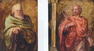 Saint Matthew by Abraham van Diepenbeeck