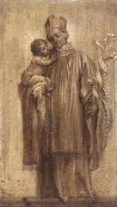 St. John Nepomuk Holding The Christ Child by Abraham van Diepenbeeck