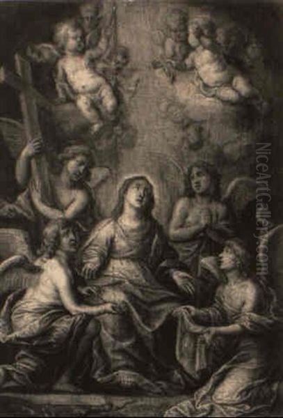 La Vierge Et Les Instruments De La Passion - view 1