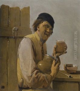 The Drinker by Abraham Diepraam