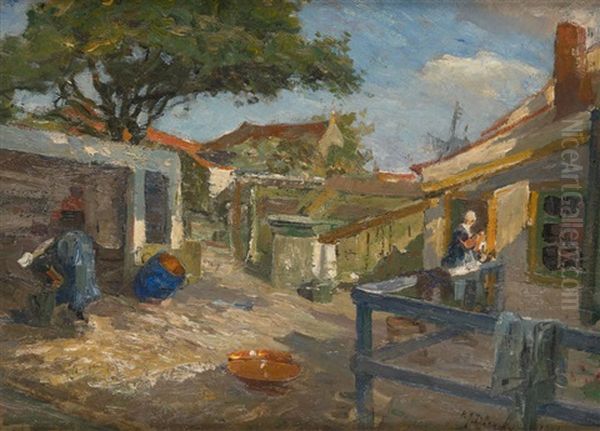 Cour De Ferme Ensoleillee - view 1