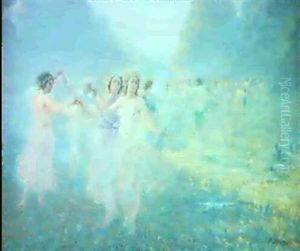 La Ronde Matinale Des Sylphides by Pierre Jacques Dierckx